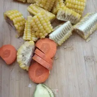 Make Corn-lined omelet step 2