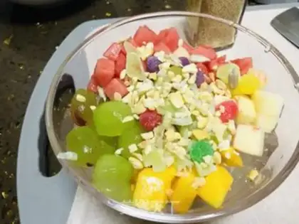 Make ♪ White, pink fruit ♪ step 4