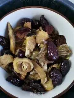 Make Red dates steam chicken step 5