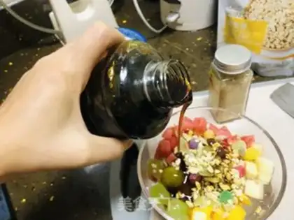 Make ♪ White, pink fruit ♪ step 5