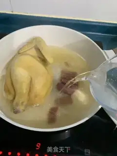 Make Chicken with green water step 5
