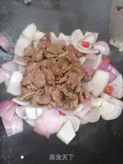 Make Onion beef step 4