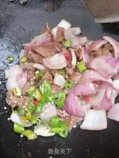 Make Onion beef step 5