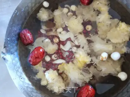 Make Lily Lotus Red Bean Sugar step 7