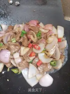 Make Onion beef step 6