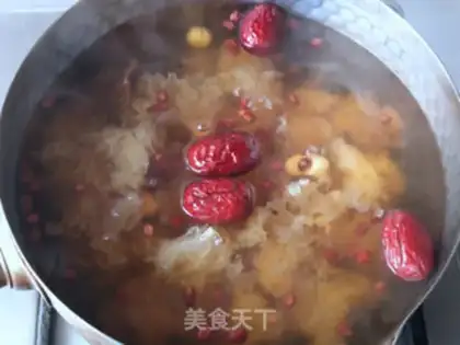 Make Lily Lotus Red Bean Sugar step 8