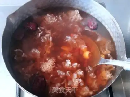Make Lily Lotus Red Bean Sugar step 9