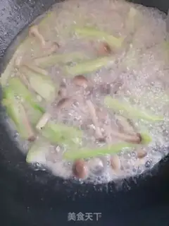 Make Crab mushrooms and smelts step 4