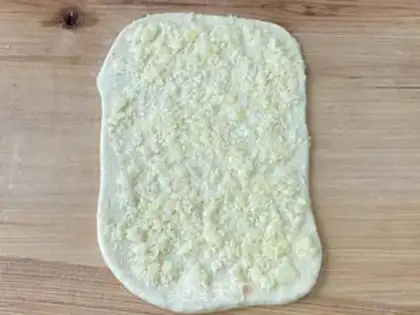 Make Coconut braids, bread step 8
