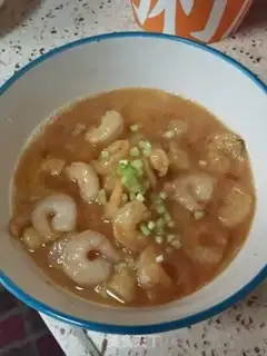 Make Shrimp fried eggs step 10