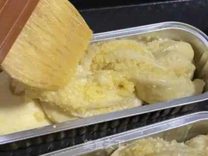 Make Coconut braids, bread step 12