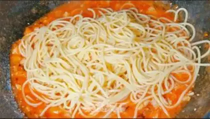 Make Classic pasta step 8