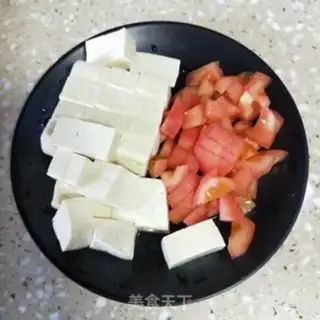 Make Egg fried tofu step 2