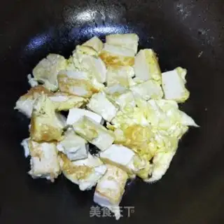 Make Egg fried tofu step 6