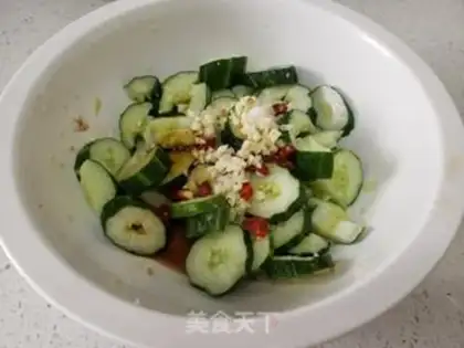 Make Cold cucumber step 2