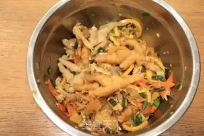 Make The chicken claws of the lemon clot step 13