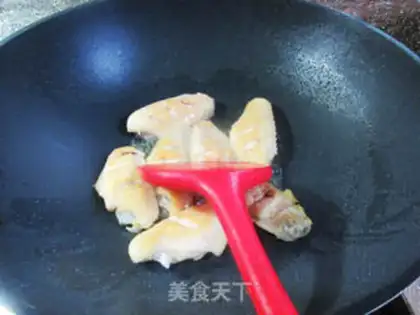 Make Sweet corn fried chicken wings step 3