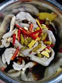Make Pepper duck claws step 7