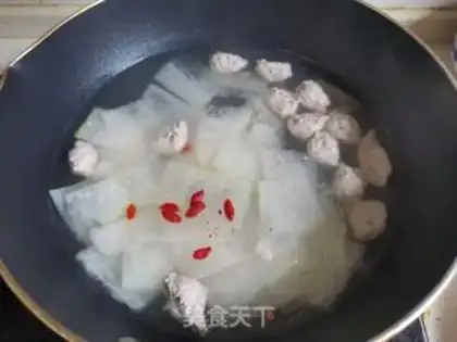 Make Porkball soup step 7