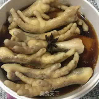 Make Chicken claw dry step 5