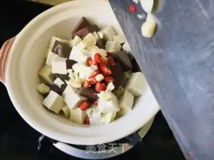 Make A tofu stew of cuckoo step 2
