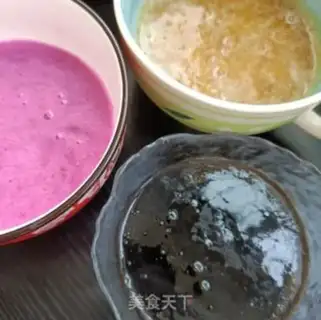 Make Coconut juice, three-colour jelly step 14