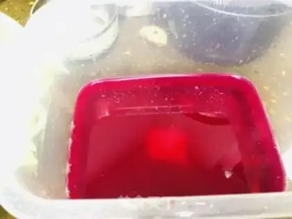 Make Dragon juice and radish step 4