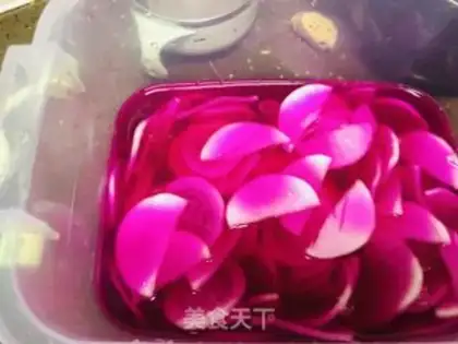 Make Dragon juice and radish step 8