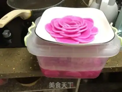 Make Dragon juice and radish step 10