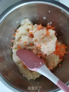 Make Cheese mashed bacon step 3