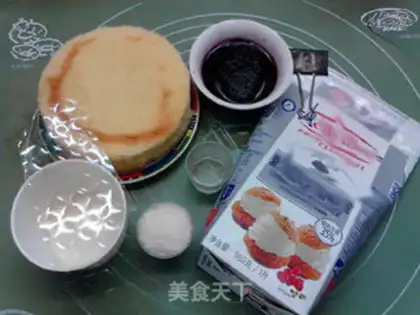 Make Twinberry mousse cake step 0