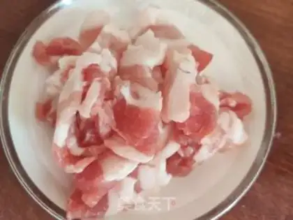 Make Bean bean noodle step 1