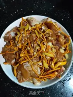 Make Scramble chicken step 4