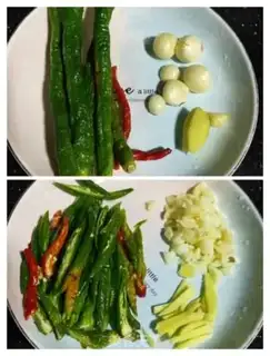 Make lentils step 1