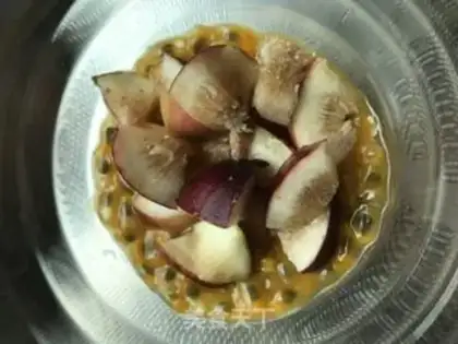 Make Cool summer: coconut mango clot step 2