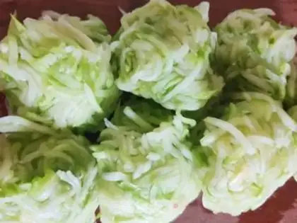 Make Squid egg dumplings step 5