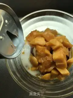 Make Cool summer: coconut mango clot step 5