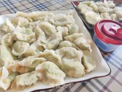Make Squid egg dumplings step 12
