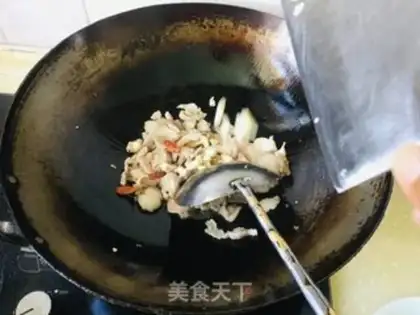 Make Celery and meat step 2