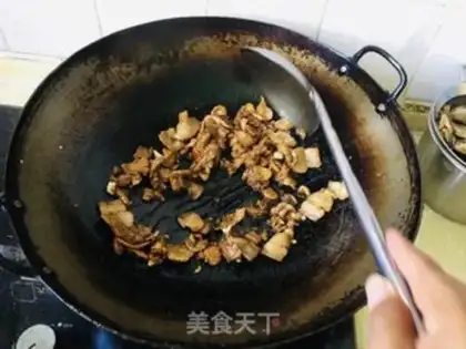 Make Celery and meat step 3