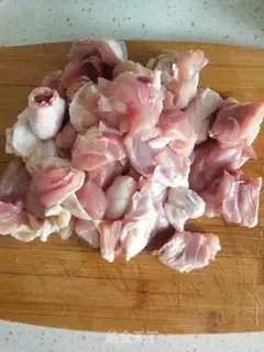 Make Yellow chicken step 2