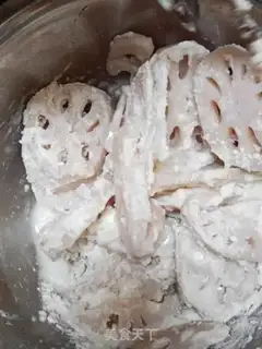 Make Fried Lotus step 2