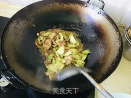 Make Celery and meat step 7