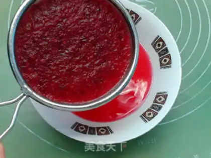 Make Twinberry mousse cake step 22