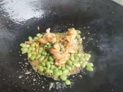 Make Snack shrimp for beans step 5