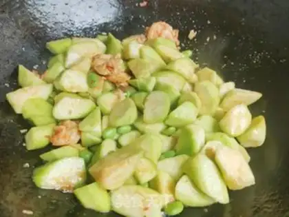 Make Snack shrimp for beans step 6