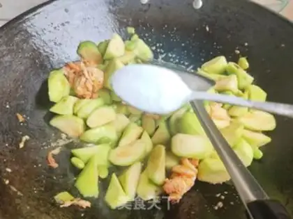 Make Snack shrimp for beans step 7