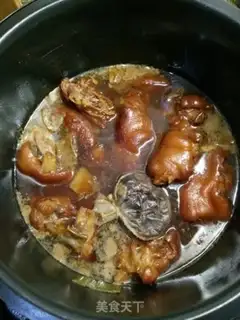Make Red burning pig hoof step 8