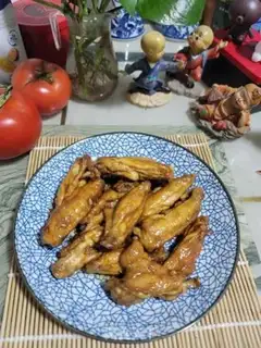 Make Chicken wings with garlic sauce step 9