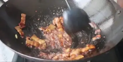 Make Fresh mushroom fried meat step 3